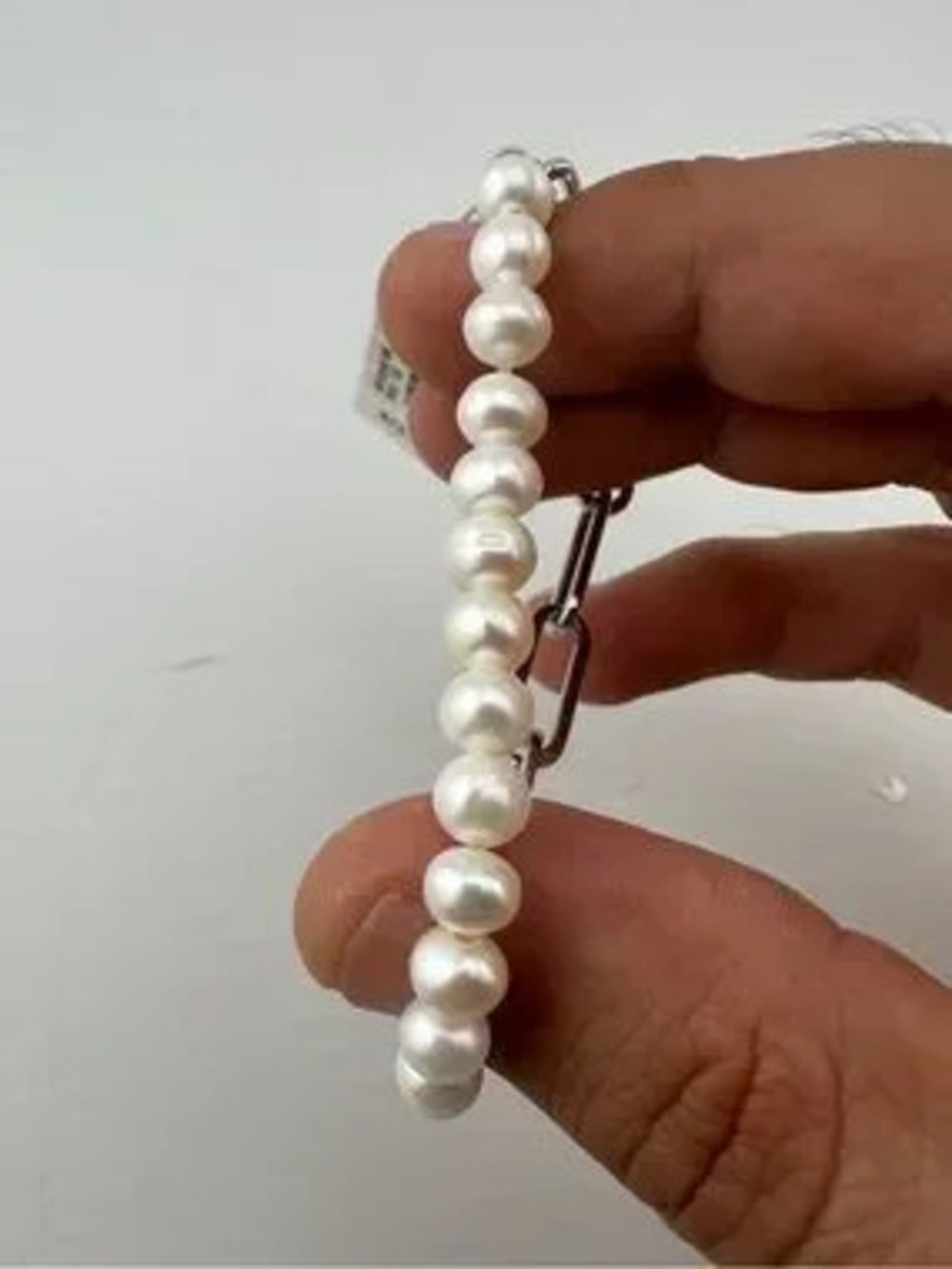 Kendra Scott Pearl Bead Bracelet in White
